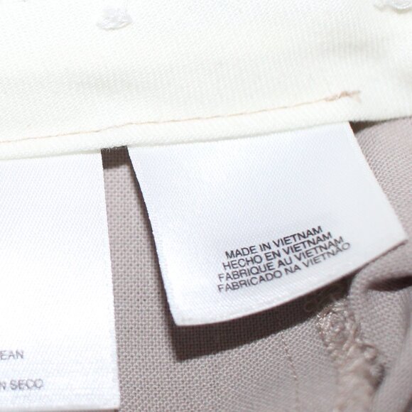 Anne Klein Plus Suit Separates Wool Blend Pants Size 10 Flair Trousers - Picture 12 of 13